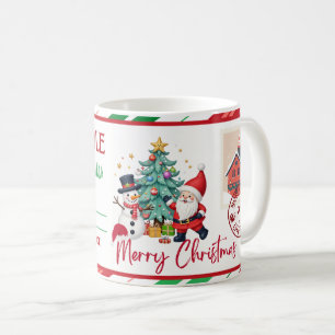 Tasse à café drôle de liste des gentils ou des vil