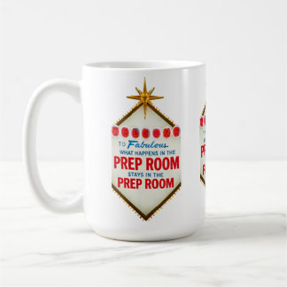 Tasse à café drôle de salle de préparation de Vega