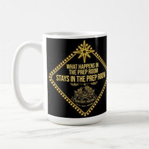Tasse à café drôle de salle de préparation de Vega