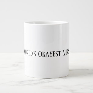 Tasse à café drôle d'infirmière la plus correcte H