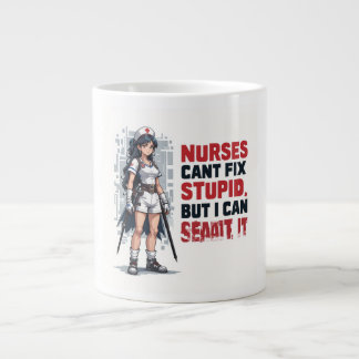 Tasse à café drôle pour infirmière — Cadeau sarcas