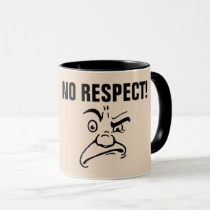 TASSE À CAFE DRÔLE POUR PAPA, PAS DE RESPECT !