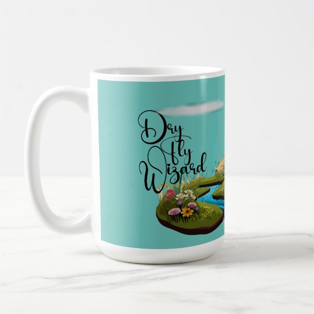 Tasse à café Dry Fly Wizard pêche à la truite Cadd (Gauche)