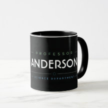 Tasse à café du département de sciences du profess