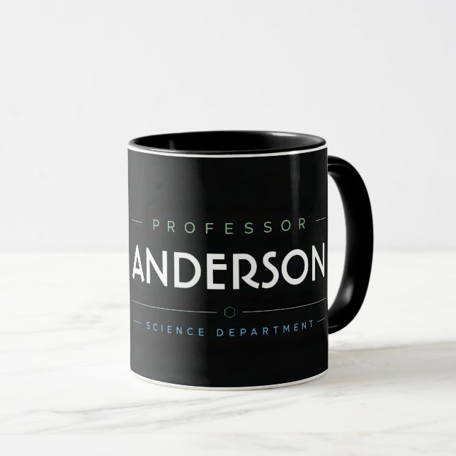 Tasse à café du département de sciences du profess (Devant droit)