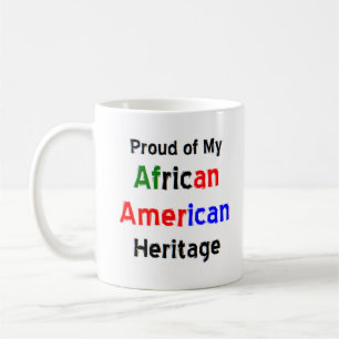 tasse à café du patrimoine africain américain