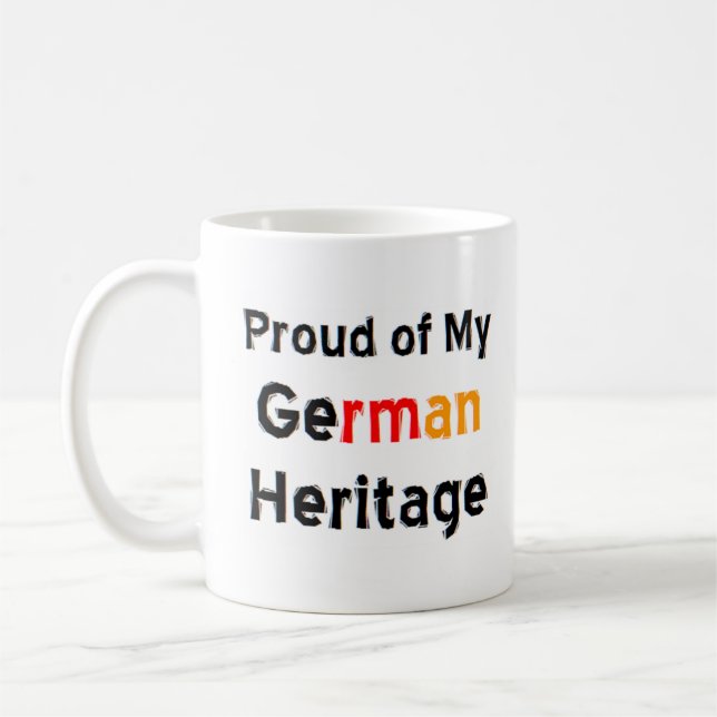 tasse à café du patrimoine allemand (Gauche)