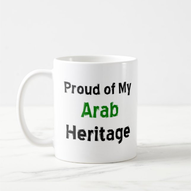 tasse à café du patrimoine arabe (Gauche)