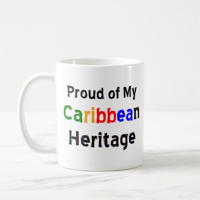 tasse à café du patrimoine des caraïbes (Gauche)