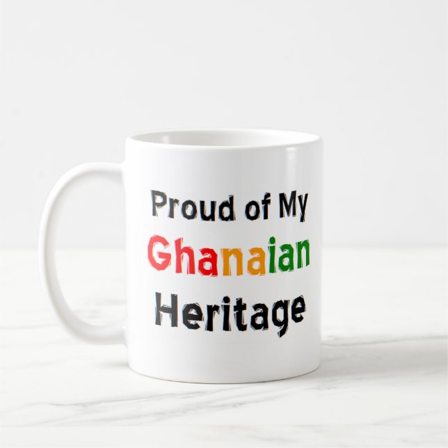 tasse à café du patrimoine ghanéen (Gauche)