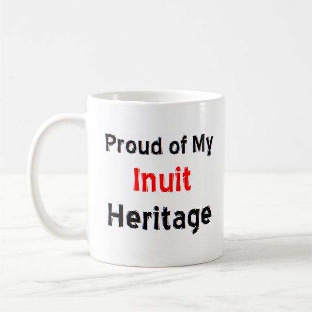 tasse à café du patrimoine inuit (Gauche)