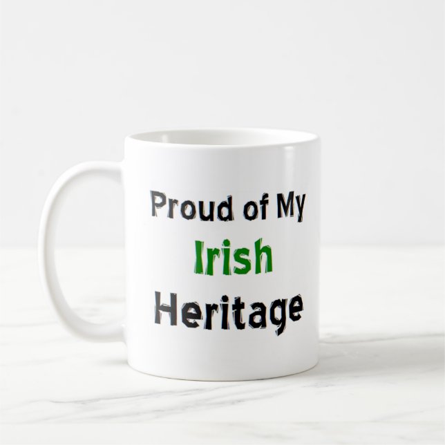 tasse à café du patrimoine irlandais (Gauche)