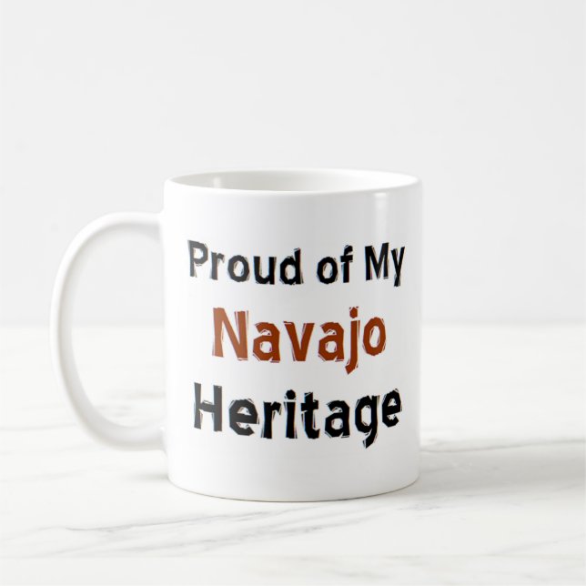 tasse à café du patrimoine navajo (Gauche)