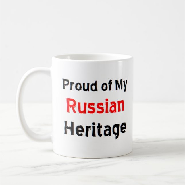 tasse à café du patrimoine russe (Gauche)