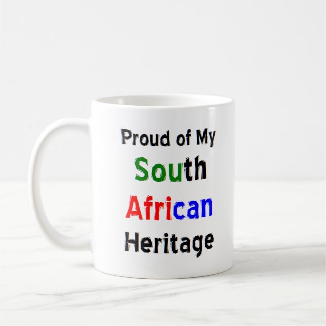 tasse à café du patrimoine sud-africain (Gauche)
