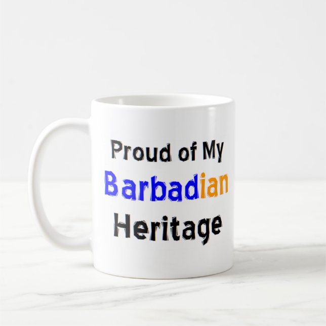 tasse à café du patrimoine trinidadien (Gauche)