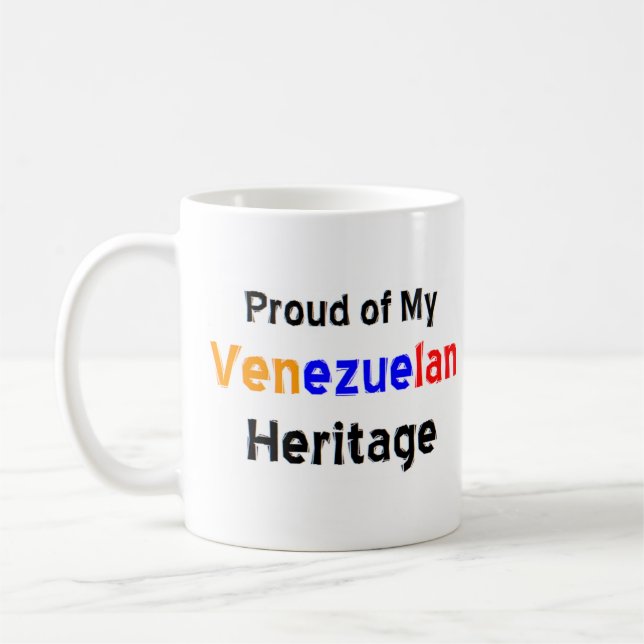 tasse à café du patrimoine vénézuélien (Gauche)
