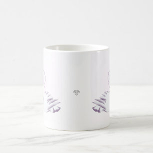 Tasse à café élégante en forme de cygne romantique