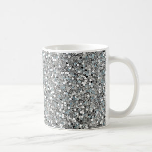 Tasse à café en argent de luxe
