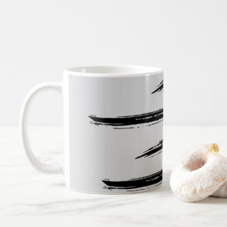 Tasse à café en art abstrait moderne