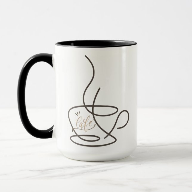 Tasse à café en céramique Premium (Gauche)