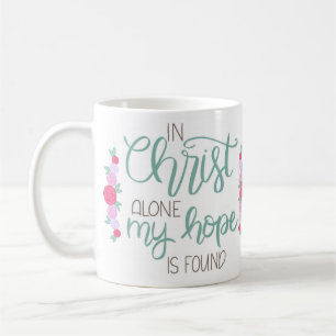 Tasse à café 'En Christ seul mon espérance est tro