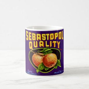Tasse à café en forme de pomme de qualité Sebastop