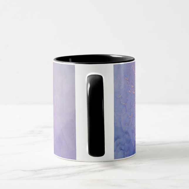 Tasse à café en marbre violet (Poignée)
