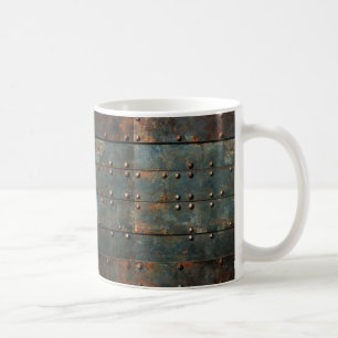 Tasse à café en métal industriel