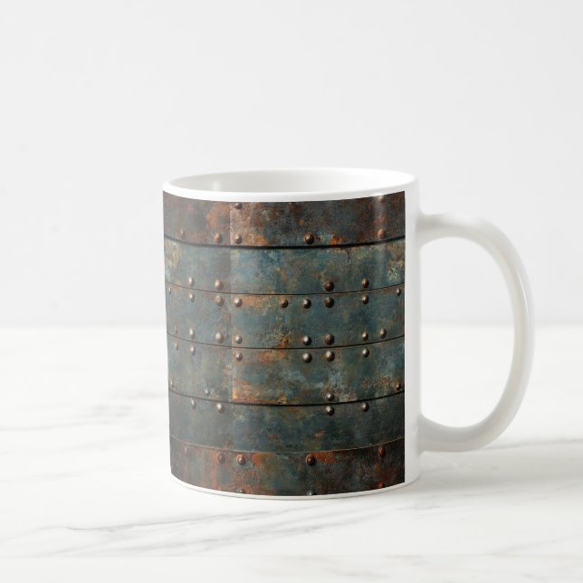 Tasse à café en métal industriel (Droite)