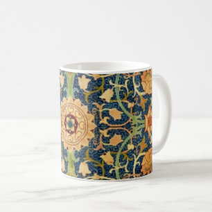 Tasse à café en tapisserie vintage