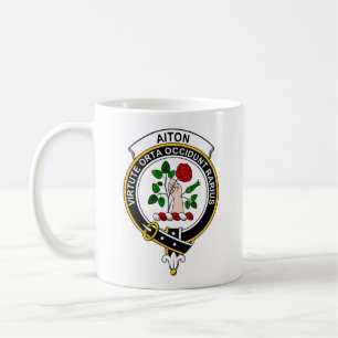 Tasse à café en tartan d'Aiton - taille 11oz