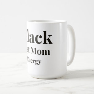 Tasse à café Énergie de Maman Chat Noir