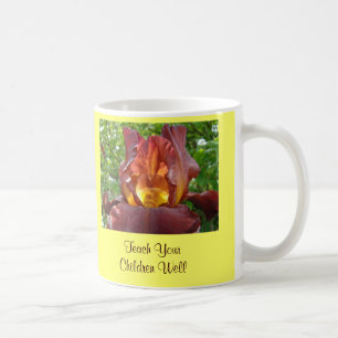 Tasse à café Enseignez Bien à Vos Enfants Iris
