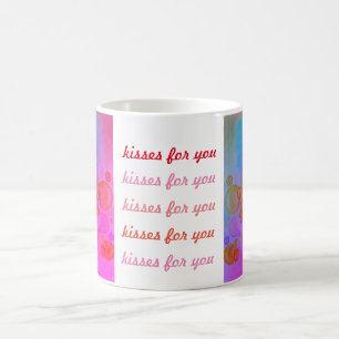 Tasse à café Envoi de baisers. Baisers pour toi