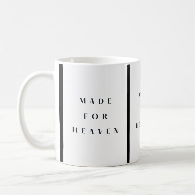 Tasse à café faite pour le Ciel (Gauche)