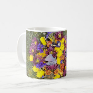 Tasse à café Fantaisie florale