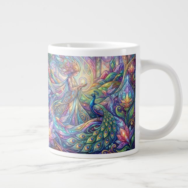 Tasse à café Fantastique Paon (Droite)