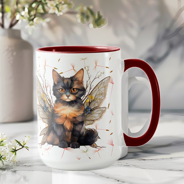 Tasse à café Fée aux chats 2 (Créateur téléchargé)