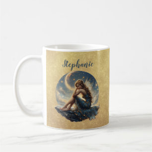 Tasse à café Fée avec l'art fantaisiste des fées