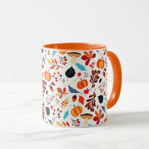 Tasse à café Feuilles d'Automne