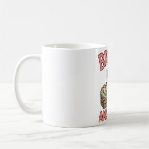 Tasse à café « Fière et couveuse » drôle de poule