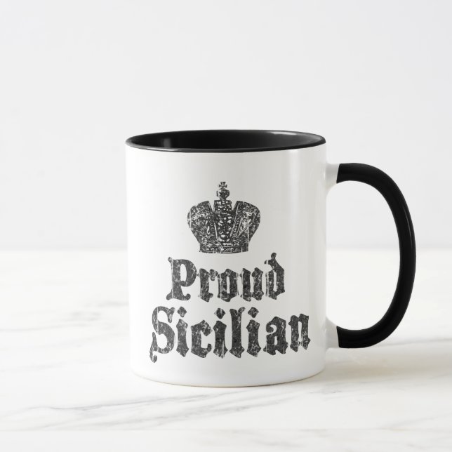 Tasse à café Fierté sicilienne (Droite)