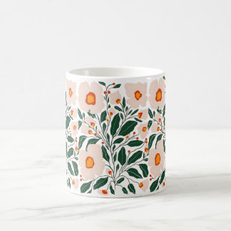 Tasse à café Fleur esthétique