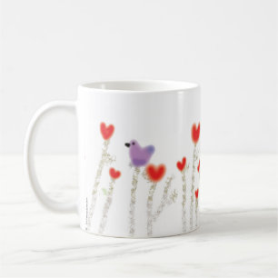 Tasse à café "Fleurs du Coeur"
