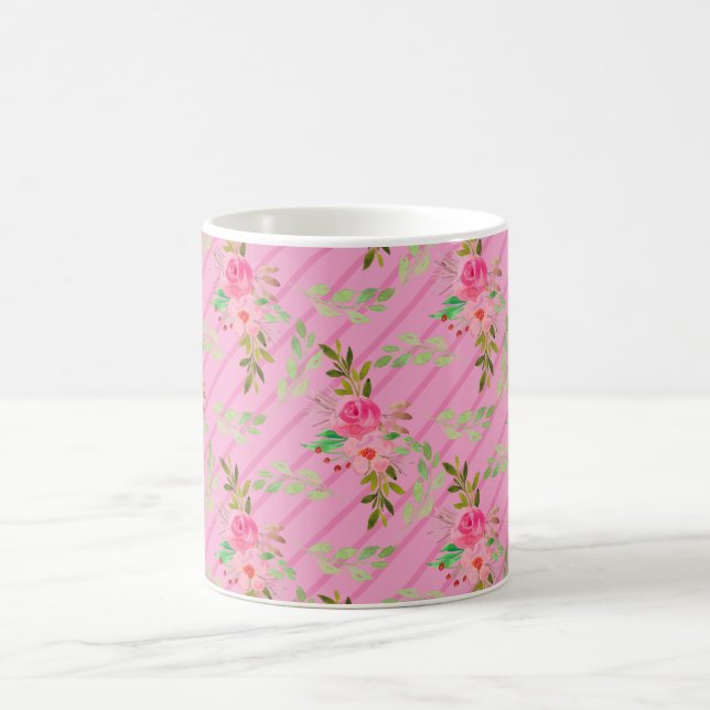 Tasse à café Fleurs et feuilles (Centre)