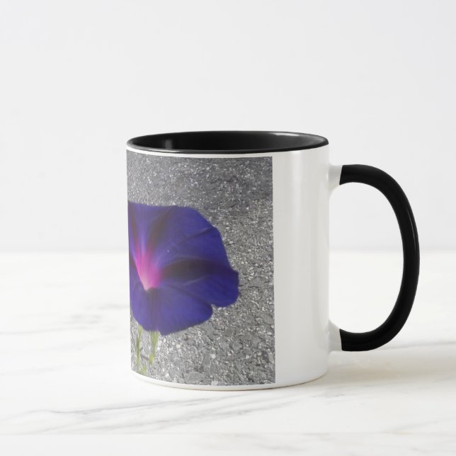 Tasse à café Fleurs Violettes (Droite)