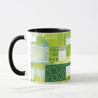Tasse à café florale tropicale colorée – Flux vibr