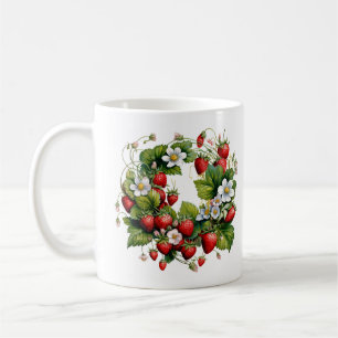Tasse à café fraise