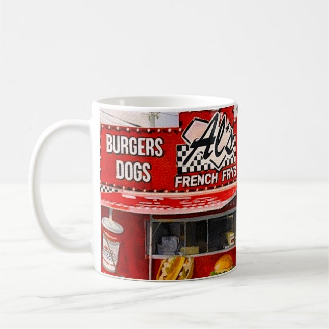 Tasse à café Frites françaises d'Al du Vermont (Gauche)